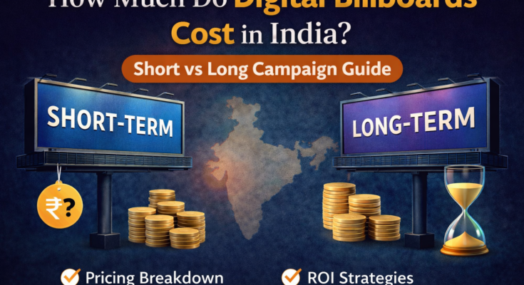 Digital Billboards Cost in India