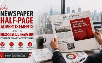Newspaper Half-Page Advertisements