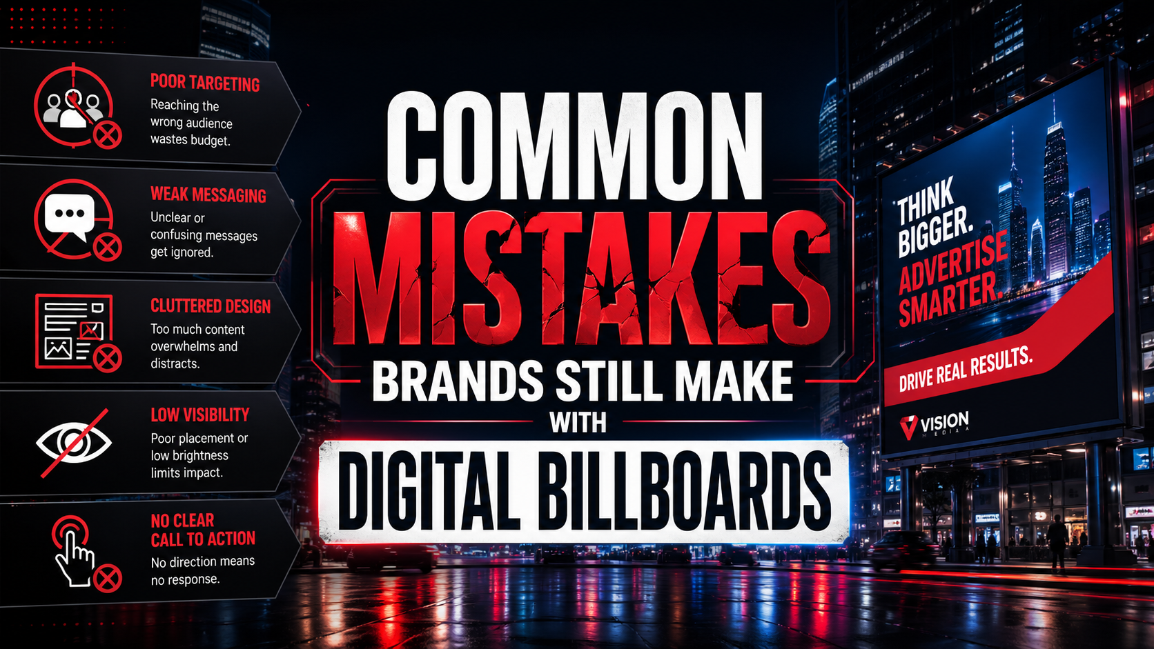 Common Mistakes Brands Still Make With Digital Billboards
