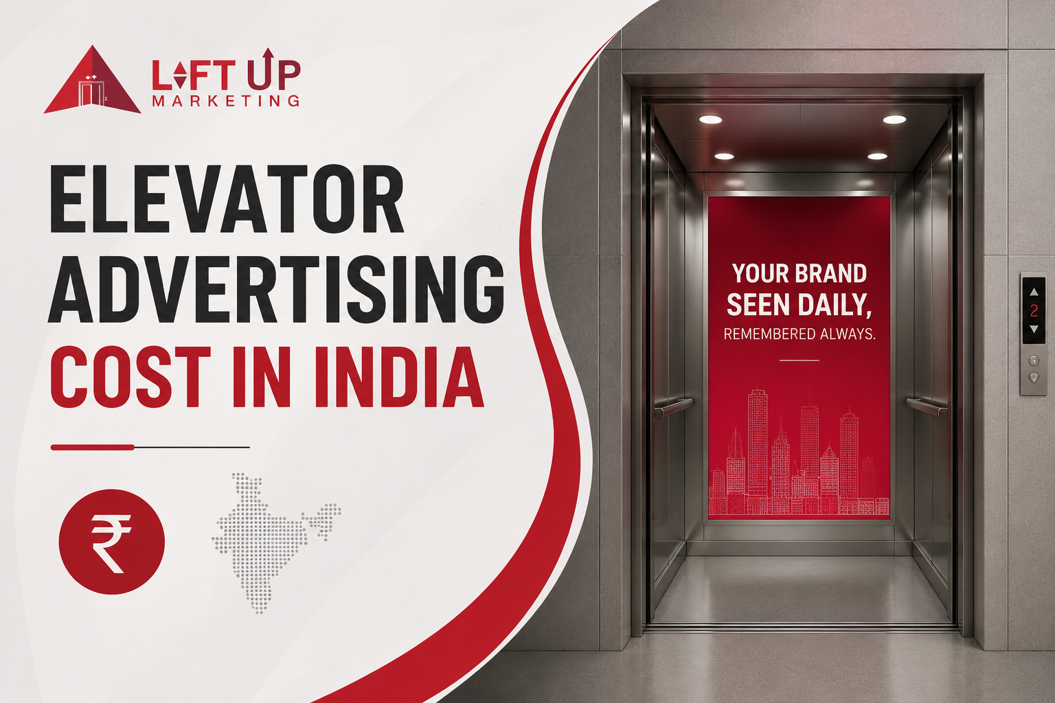 Elevator Advertising Cost in India