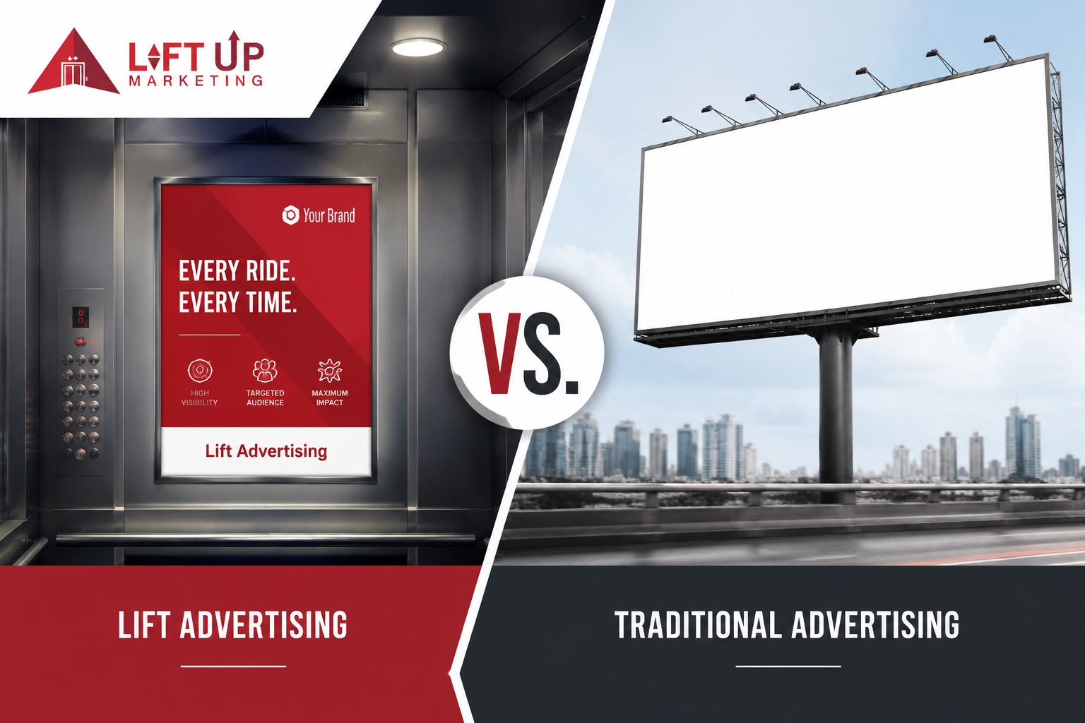 Lift Advertising vs. Traditional Advertising