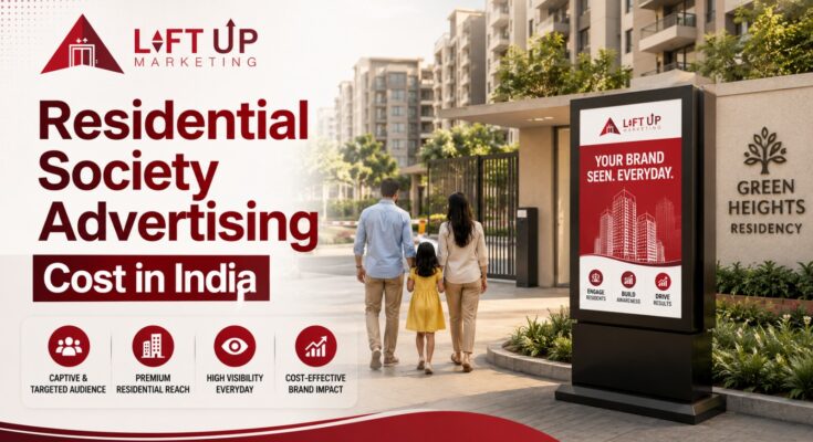 Residential Society Advertising Cost in India